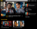 IMDb homepage