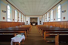 Interior of St Mary's, Hokitika