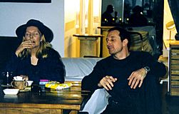 Joni Mitchell and Peter Bogner
