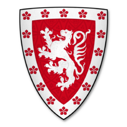 K-051-Coat of Arms-DUNBAR-Patrick de Dunbar, Earl of Dunbar ("Conte de Laönois")