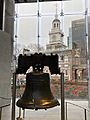 Liberty Bell on display (2022)