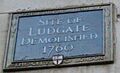 Ludgate plaque London