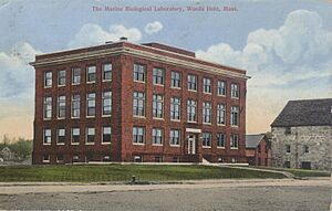 MBL Crane building postcard ca. 1920