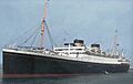 MV Britannic (III) (colorized)