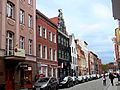 Małe Garbary Street in Toruń