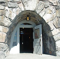Main entrance - Timberline Lodge Oregon