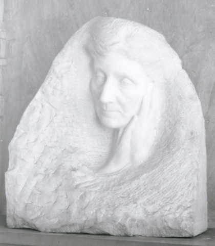 Malvina Hoffman, My Mother, marble, 1918