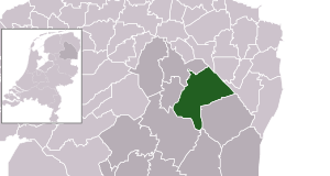 Map - NL - Municipality code 1680 (2009)