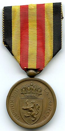Medaille Commemorative 1870 71 Belgique AVERS