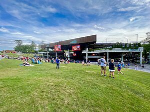 Merriweather Post Pavillion from the lawn