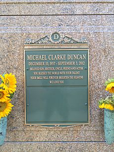 Michael Clarke Duncan Grave