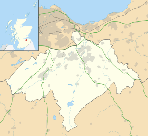 Brunstane Castle is located in Midlothian