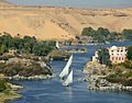 Nile Feluccas in Aswan