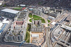 Olympic Village, London, 16 April 2012