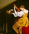 Orazio Gentileschi - Il suonatore di liuto (National Gallery of Art)