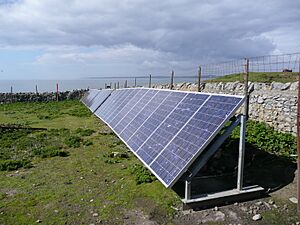PV Array at Flat Holm