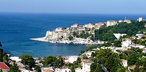 Panorama of Ulcinj in Montenegro (2)