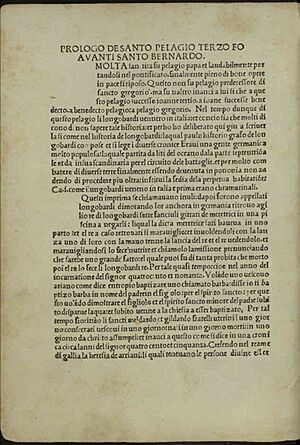 Paulus - Historia Langobardorum, 1480 - 528076 Proemio