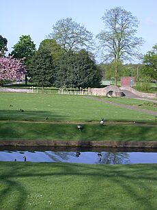 Perry Hall Park, Birmingham - Moat - Andy Mabbett