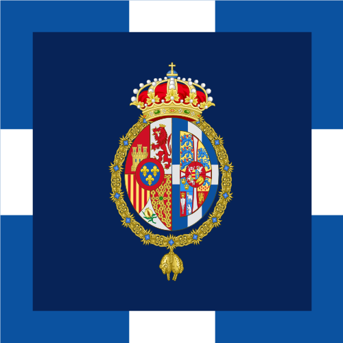 Personal Standard of Sofia, Queen of Spain (Golden Fleece)