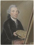 Pierre Frederic de la Croix - Portrait of his son in law, Jan van Os