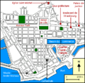 Plan de la ville du Havre