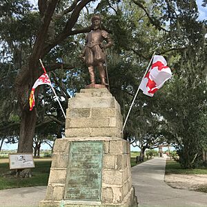 Ponce de Leon Statue at the Fountain of Youth