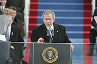 President George W. Bush Delivers Inaugural Address