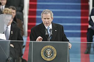 President George W. Bush Delivers Inaugural Address