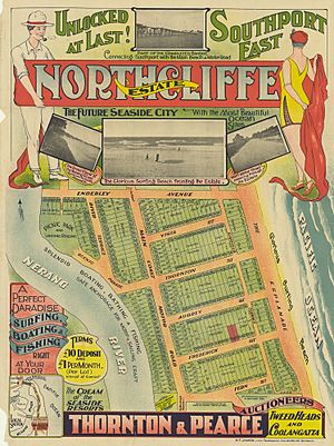 Real estate map of Northcliffe Estate, ca. 1920s (26372005926)