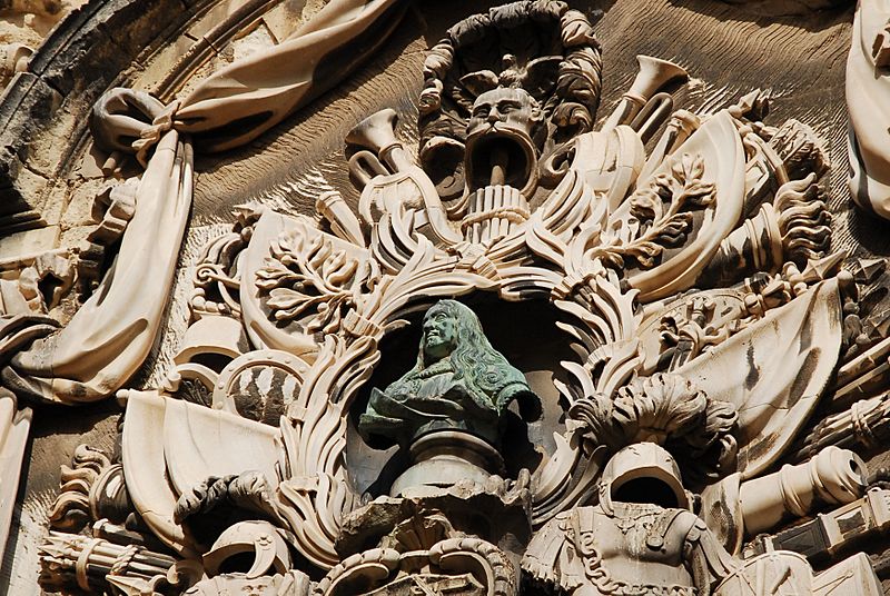 Relief. Valletta, Malta, Mediterranean Sea