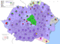 Romania 1930 ethnic map EN