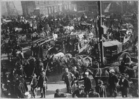 San Francisco Earthquake of 1906, (People) leaving the city - NARA - 522958