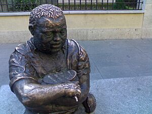 Sancho Panza thinking