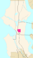 Seattle Map - First Hill