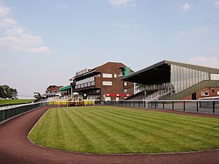 Sedgefield racecourse grandstands