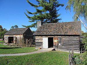 Settlers House and Barn, Shelburne Museum, Shelburne VT