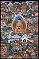 Shakyamuni Buddha with Avadana Legend Scenes - Google Art Project
