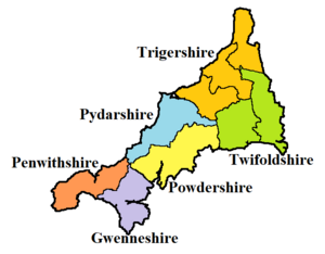 Shires of Cornwall