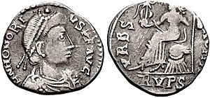 Siliqua of Gaiseric, ca. 455-476