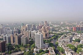 Skyline of Cannaught Place, New Delhi