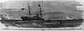 Steamship Star of the West, with reinforcements for Major Anderson, approaching Fort Sumter
