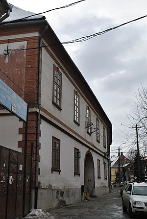 The Mureș County Prefecture building of the interwar period.