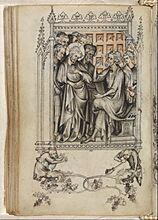 The Hours of Jeanne d'Evreux, Queen of France MET DP233202