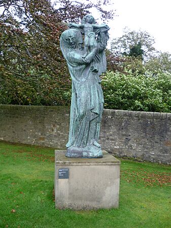 The Virgin Of Alsace by Emile-Antoine Boudelle (1919-21)