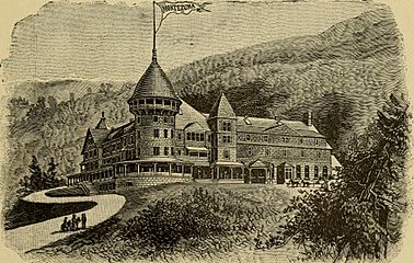 Third Montezuma Hot Springs Hotel, near Las Vegas, New Mexico, c. 1890s