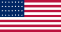 US flag 28 stars