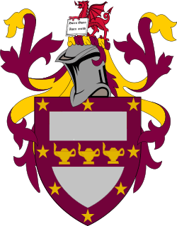 Coat of Arms of the University of Wales, including the University of Wales, Newport
