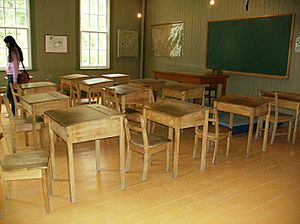 Val Jalbert historic school interiors