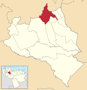 Location of Araure